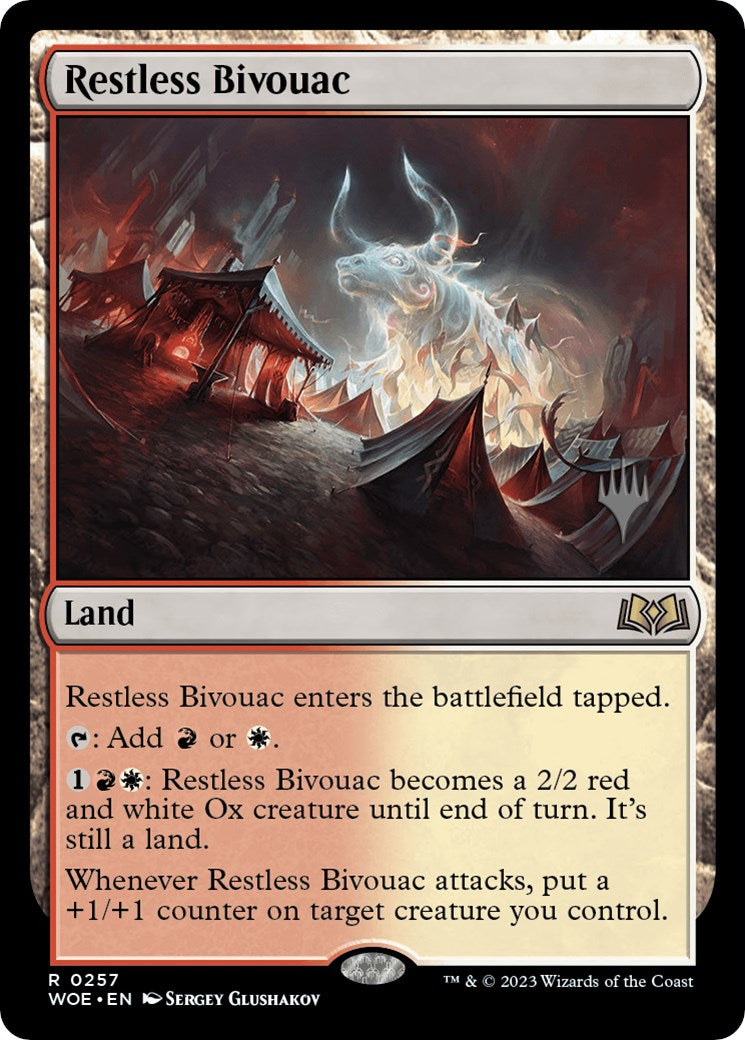 Restless Bivouac (Promo Pack) [Wilds of Eldraine Promos] | Gaming Infinity