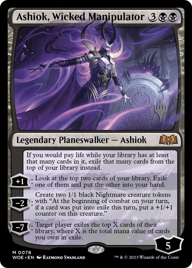 Ashiok, Wicked Manipulator (Promo Pack) [Wilds of Eldraine Promos] | Gaming Infinity