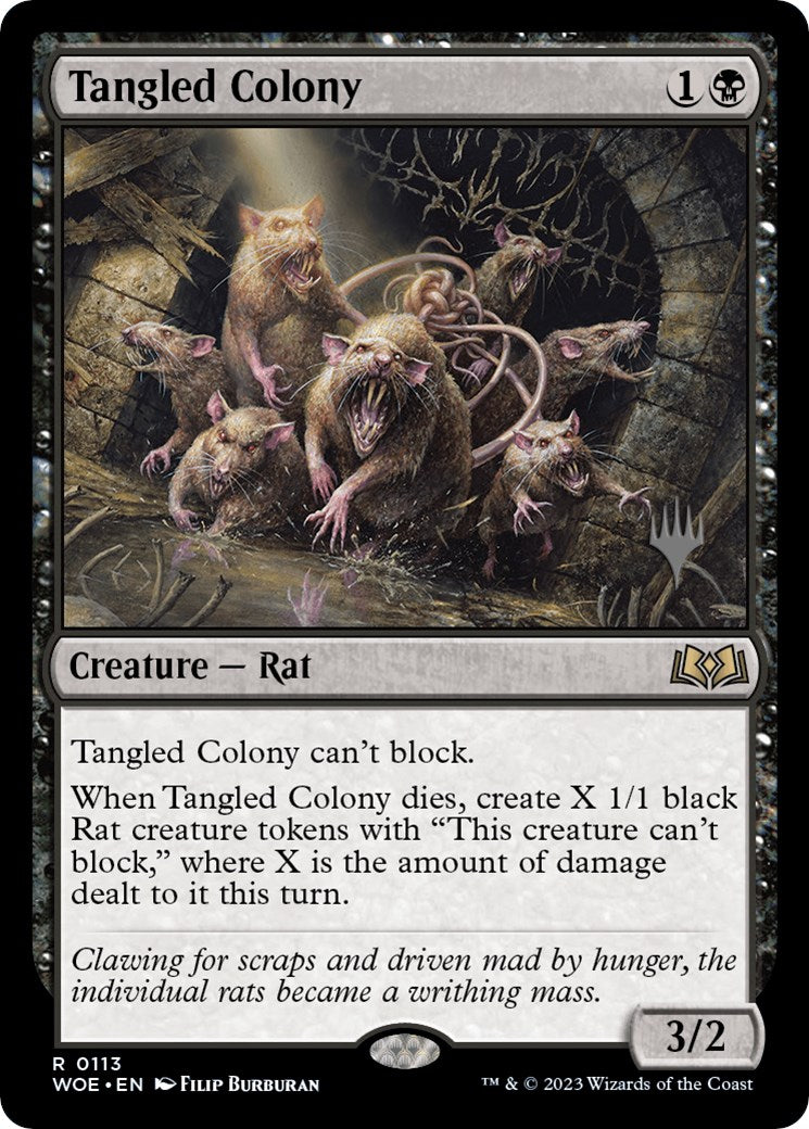 Tangled Colony (Promo Pack) [Wilds of Eldraine Promos] | Gaming Infinity