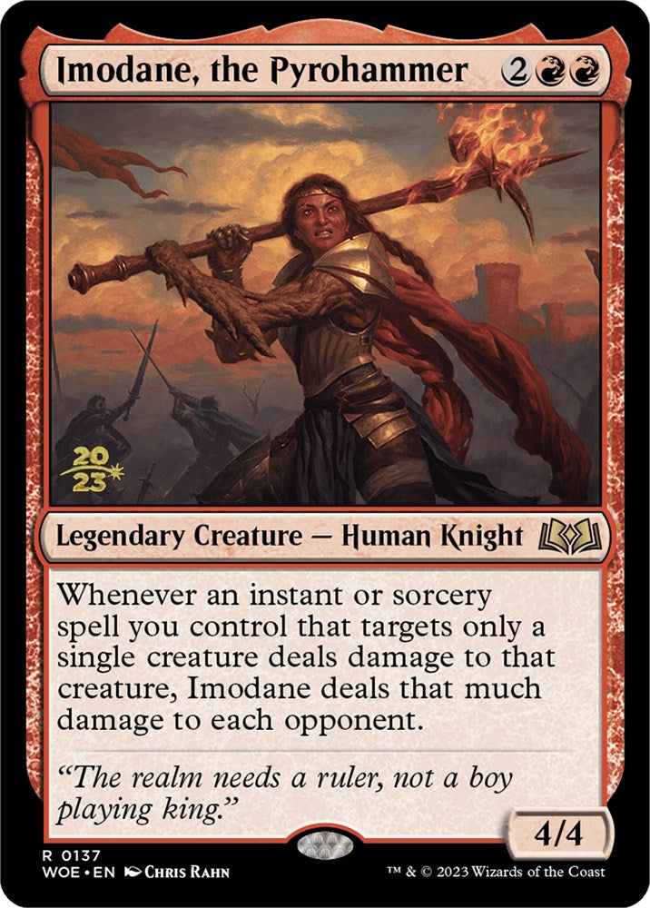 Imodane, the Pyrohammer [Wilds of Eldraine Prerelease Promos] | Gaming Infinity