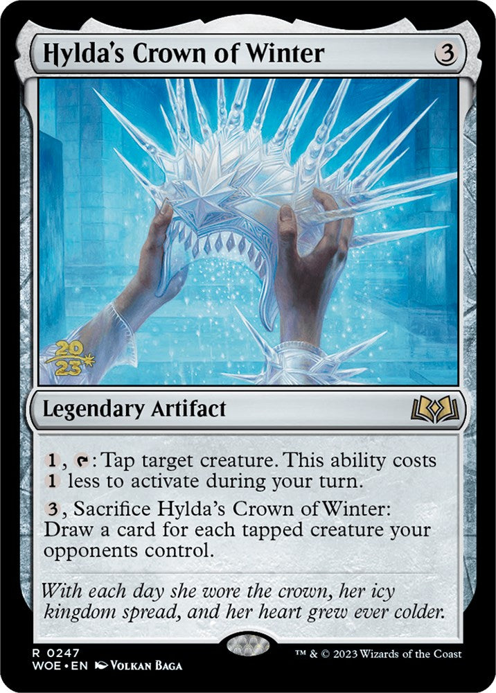 Hylda's Crown of Winter [Wilds of Eldraine Prerelease Promos] | Gaming Infinity