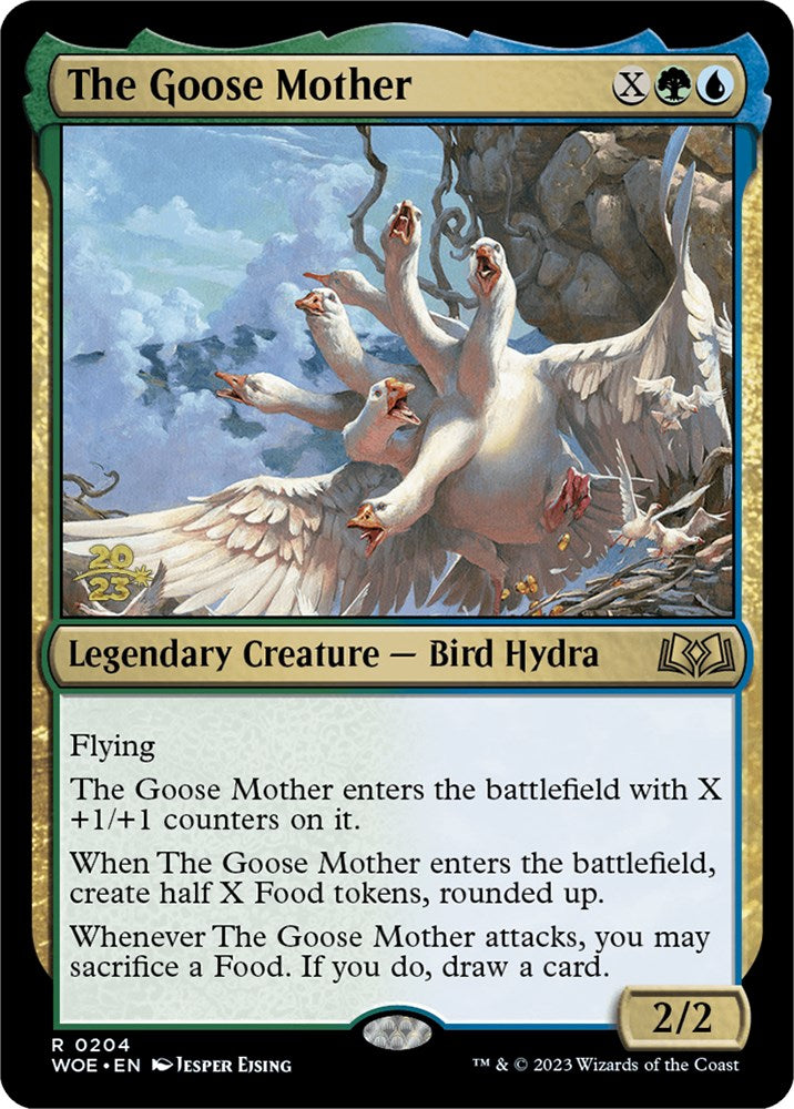 The Goose Mother [Wilds of Eldraine Prerelease Promos] | Gaming Infinity