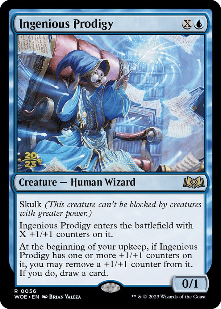 Ingenious Prodigy [Wilds of Eldraine Prerelease Promos] | Gaming Infinity