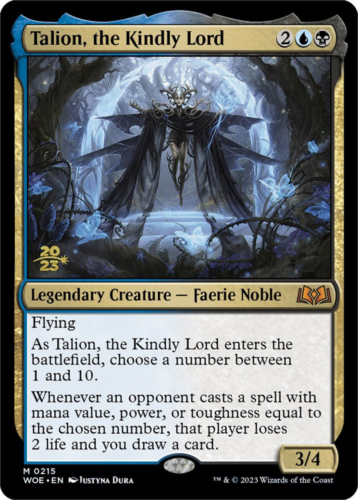 Talion, the Kindly Lord [Wilds of Eldraine Prerelease Promos] | Gaming Infinity