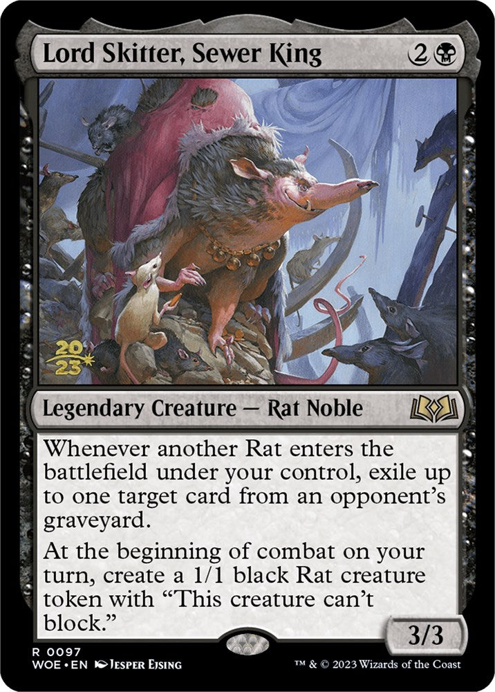 Lord Skitter, Sewer King [Wilds of Eldraine Prerelease Promos] | Gaming Infinity