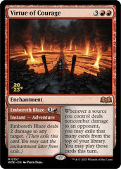 Virtue of Courage // Embereth Blaze [Wilds of Eldraine Prerelease Promos] | Gaming Infinity