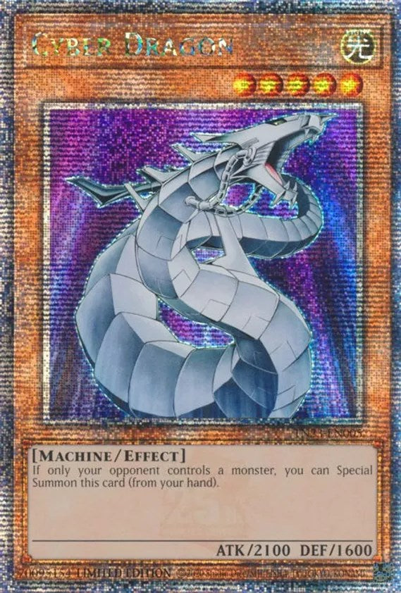 Cyber Dragon [TN23-EN005] Quarter Century Secret Rare | Gaming Infinity