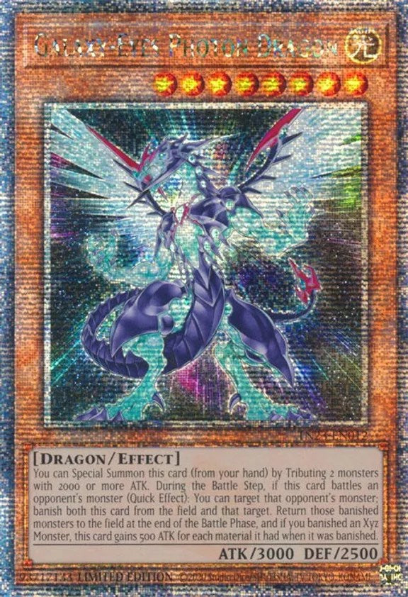 Galaxy-Eyes Photon Dragon [TN23-EN012] Quarter Century Secret Rare | Gaming Infinity