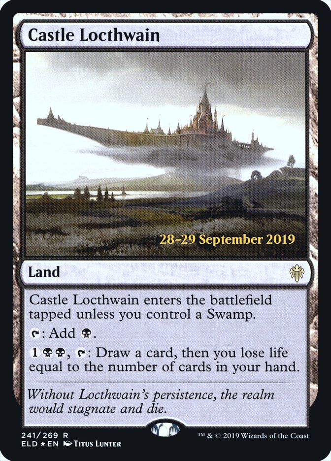 Castle Locthwain  [Throne of Eldraine Prerelease Promos] | Gaming Infinity