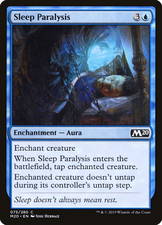 Sleep Paralysis [Core Set 2020] | Gaming Infinity