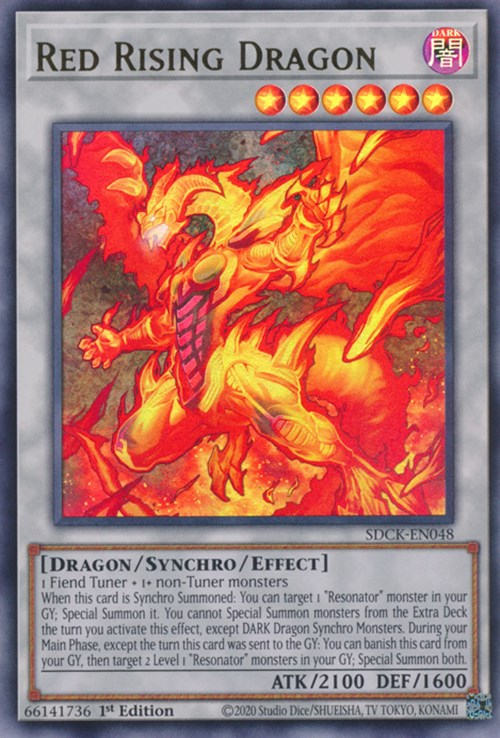 Red Rising Dragon [SDCK-EN048] Ultra Rare | Gaming Infinity