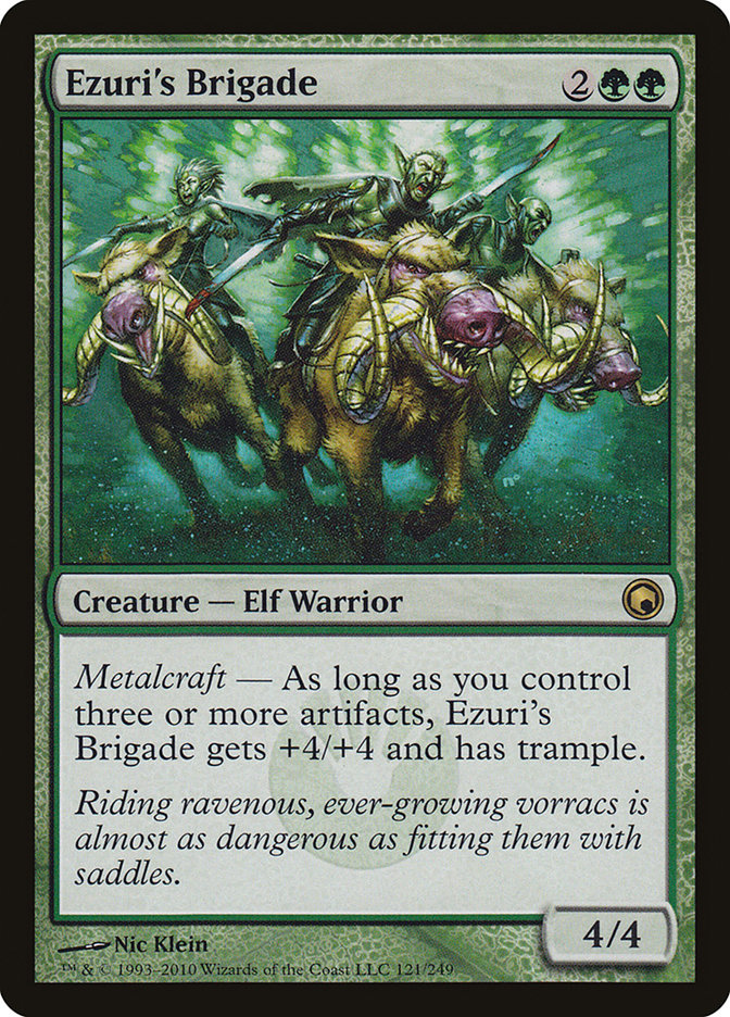 Ezuri's Brigade [Scars of Mirrodin] | Gaming Infinity