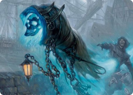 Nebelgast Intruder Art Card [Innistrad: Midnight Hunt Art Series] | Gaming Infinity