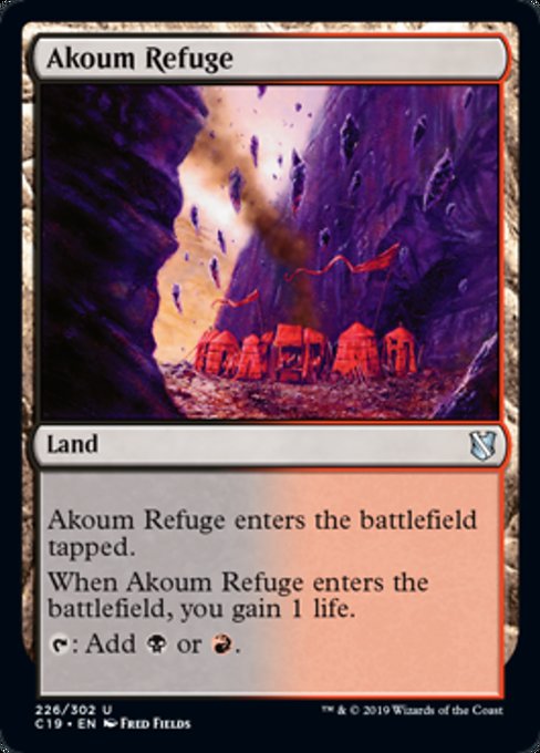 Akoum Refuge [Commander 2019] | Gaming Infinity