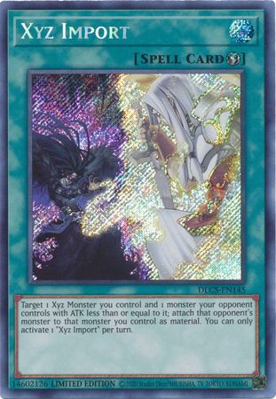 Xyz Import [DLCS-EN145] Secret Rare | Gaming Infinity