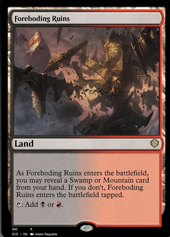 Foreboding Ruins [Starter Commander Decks] | Gaming Infinity