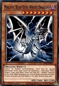 Malefic Blue-Eyes White Dragon [LDS2-EN005] Common | Gaming Infinity