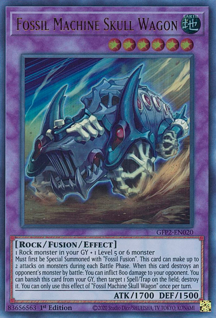 Fossil Machine Skull Wagon [GFP2-EN020] Ultra Rare | Gaming Infinity