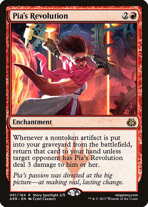 Pia's Revolution [Aether Revolt] | Gaming Infinity