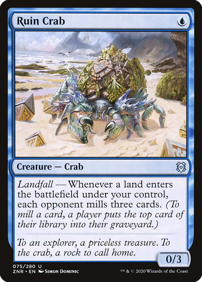 Ruin Crab [Zendikar Rising] | Gaming Infinity