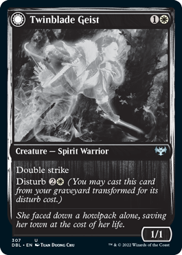 Twinblade Geist // Twinblade Invocation [Innistrad: Double Feature] | Gaming Infinity