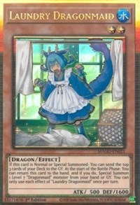Laundry Dragonmaid [MAGO-EN021] Gold Rare | Gaming Infinity