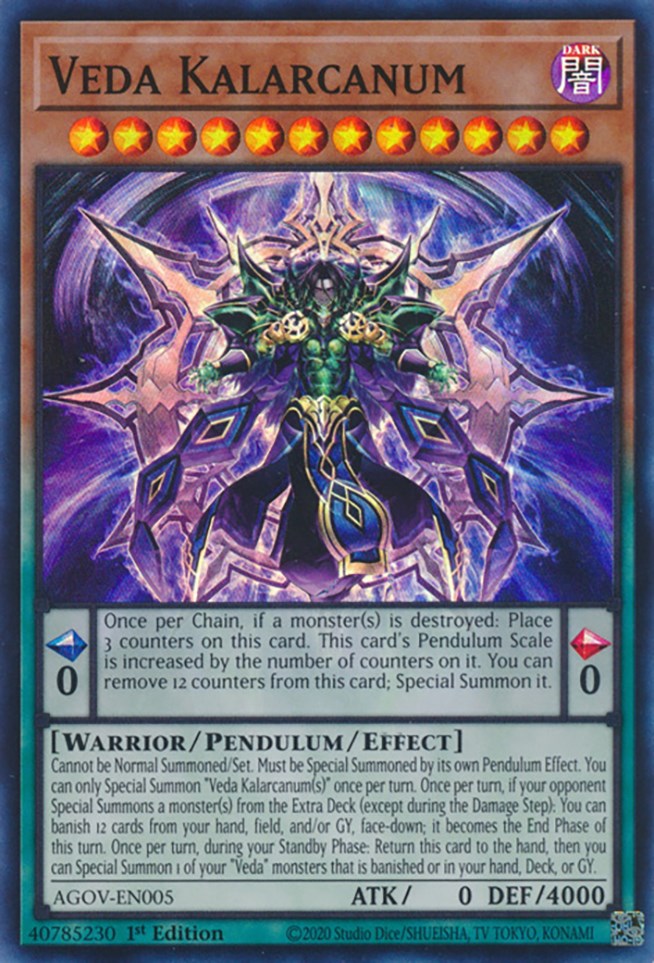 Veda Kalarcanum [AGOV-EN005] Super Rare | Gaming Infinity