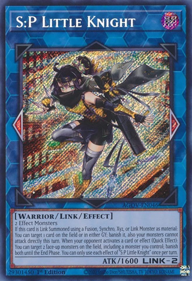 S:P Little Knight [AGOV-EN046] Secret Rare | Gaming Infinity