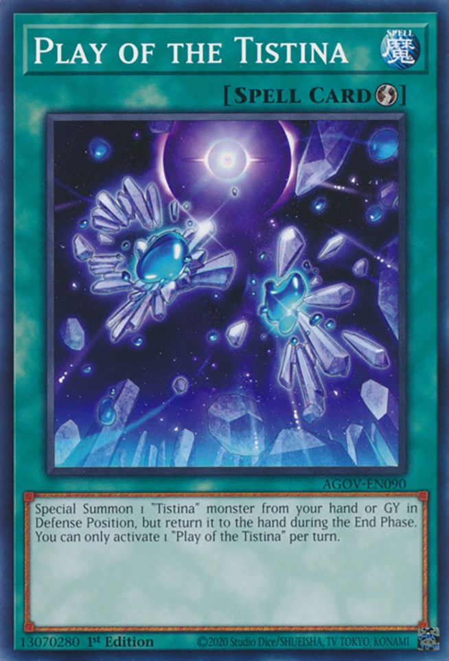 Play of the Tistina [AGOV-EN090] Common | Gaming Infinity