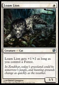 Loam Lion [Duel Decks: Ajani vs. Nicol Bolas] | Gaming Infinity