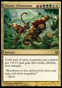 Titanic Ultimatum [Duel Decks: Ajani vs. Nicol Bolas] | Gaming Infinity