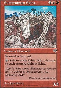 Subterranean Spirit [Mirage] | Gaming Infinity