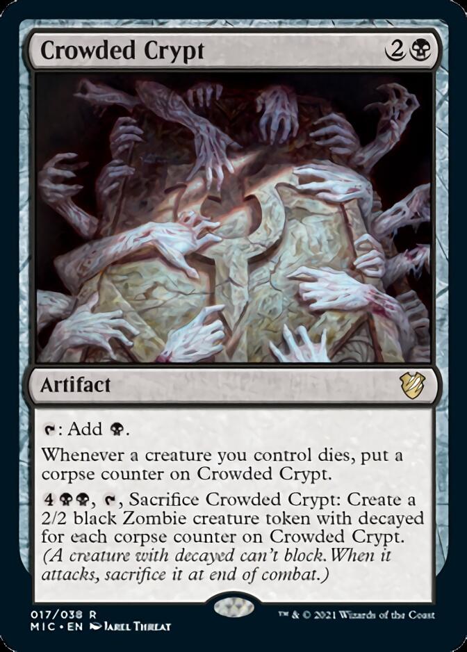 Crowded Crypt [Innistrad: Midnight Hunt Commander] | Gaming Infinity