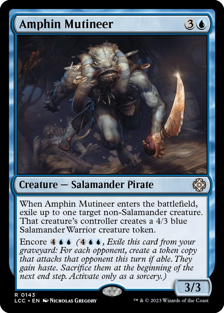 Amphin Mutineer [The Lost Caverns of Ixalan Commander] | Gaming Infinity