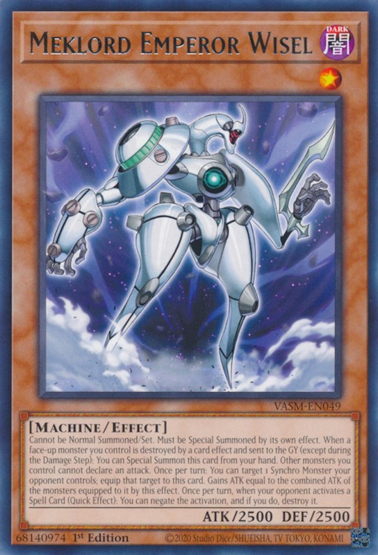 Meklord Emperor Wisel [VASM-EN049] Rare | Gaming Infinity