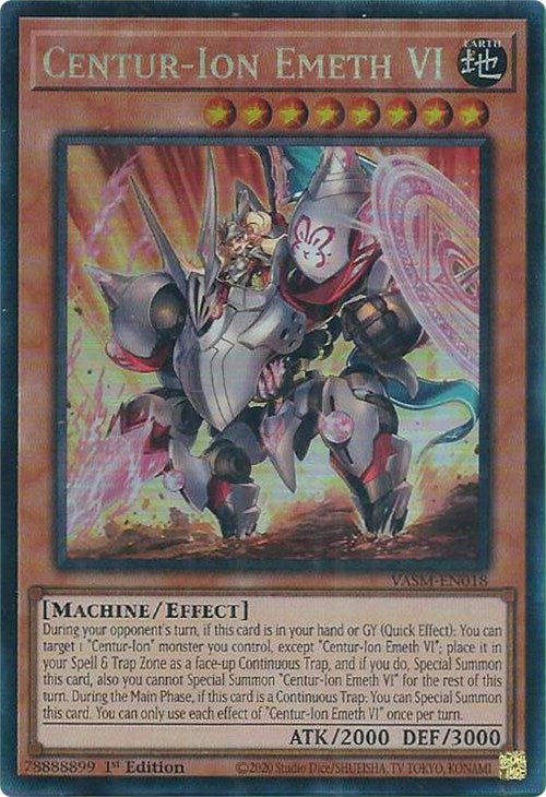 Centur-Ion Emeth VI (CR) [VASM-EN018] Collector's Rare | Gaming Infinity