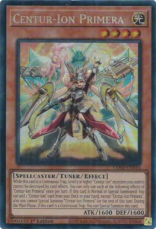 Centur-Ion Primera (CR) [VASM-EN016] Collector's Rare | Gaming Infinity