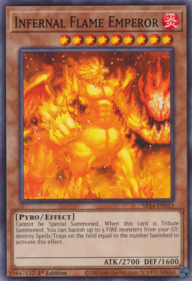 Infernal Flame Emperor [SR14-EN013] Common | Gaming Infinity