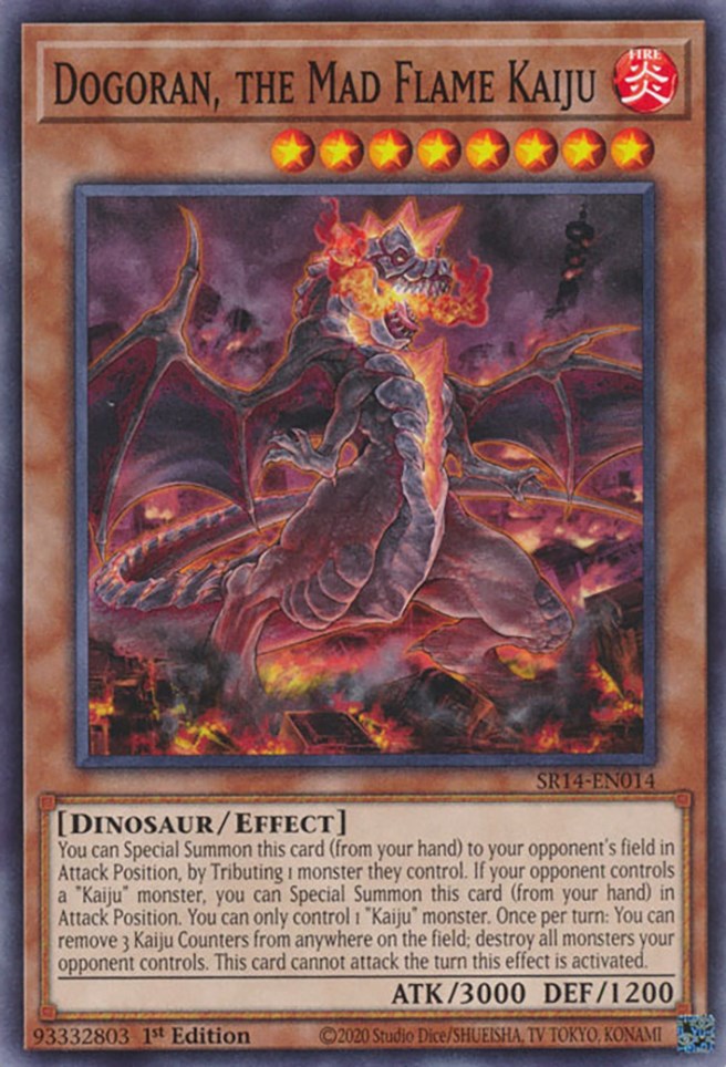 Dogoran, the Mad Flame Kaiju [SR14-EN014] Common | Gaming Infinity