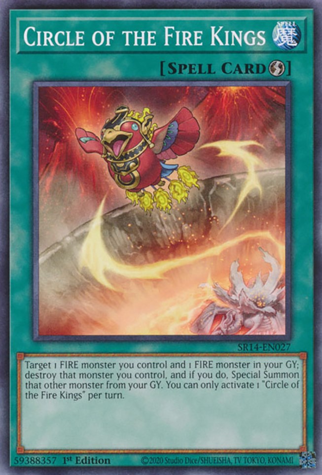 Circle of the Fire Kings [SR14-EN027] Common | Gaming Infinity