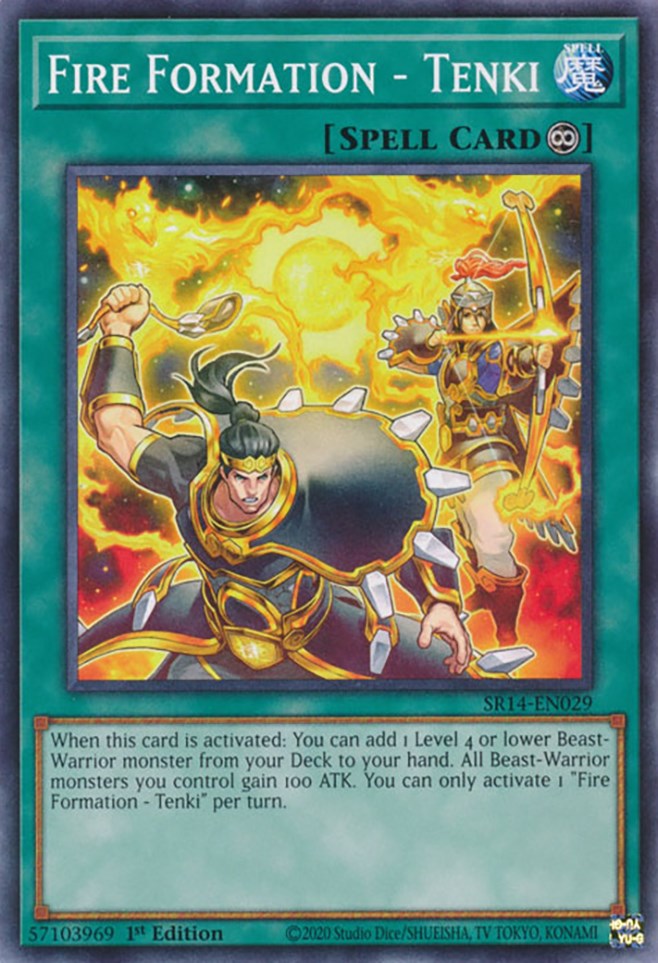 Fire Formation - Tenki [SR14-EN029] Common | Gaming Infinity