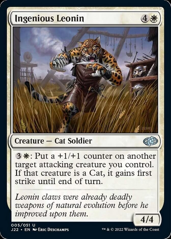 Ingenious Leonin [Jumpstart 2022] | Gaming Infinity