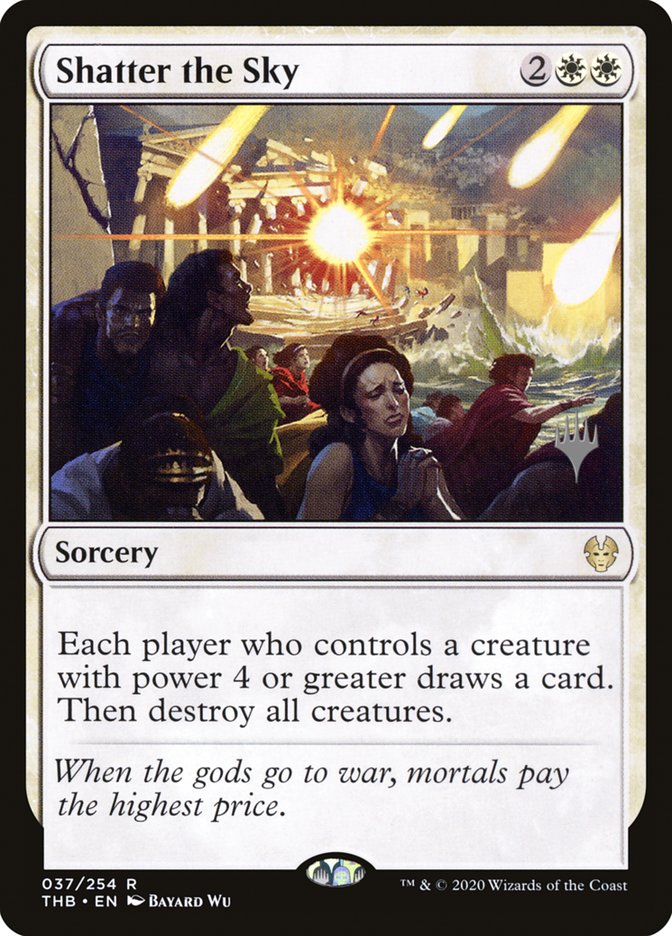 Shatter the Sky (Promo Pack) [Theros Beyond Death Promos] | Gaming Infinity