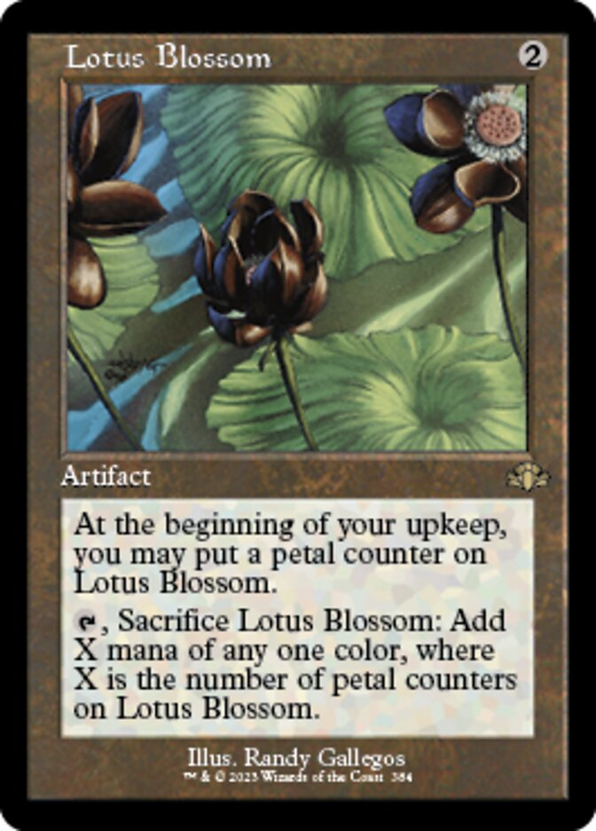 Lotus Blossom (Retro) [Dominaria Remastered] | Gaming Infinity