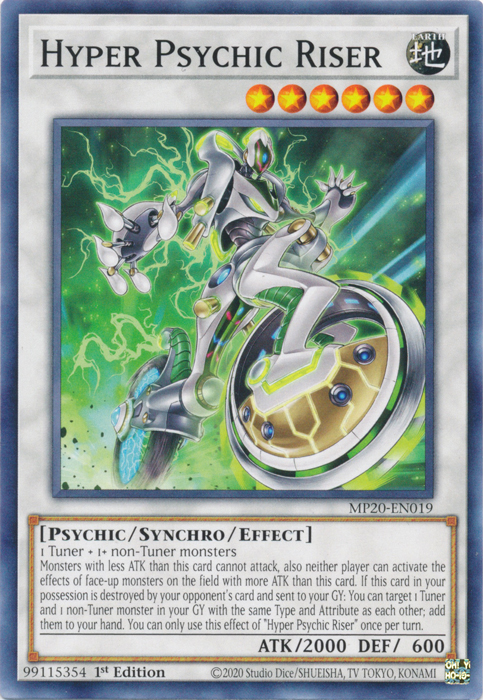 Hyper Psychic Riser [MP20-EN019] Common | Gaming Infinity