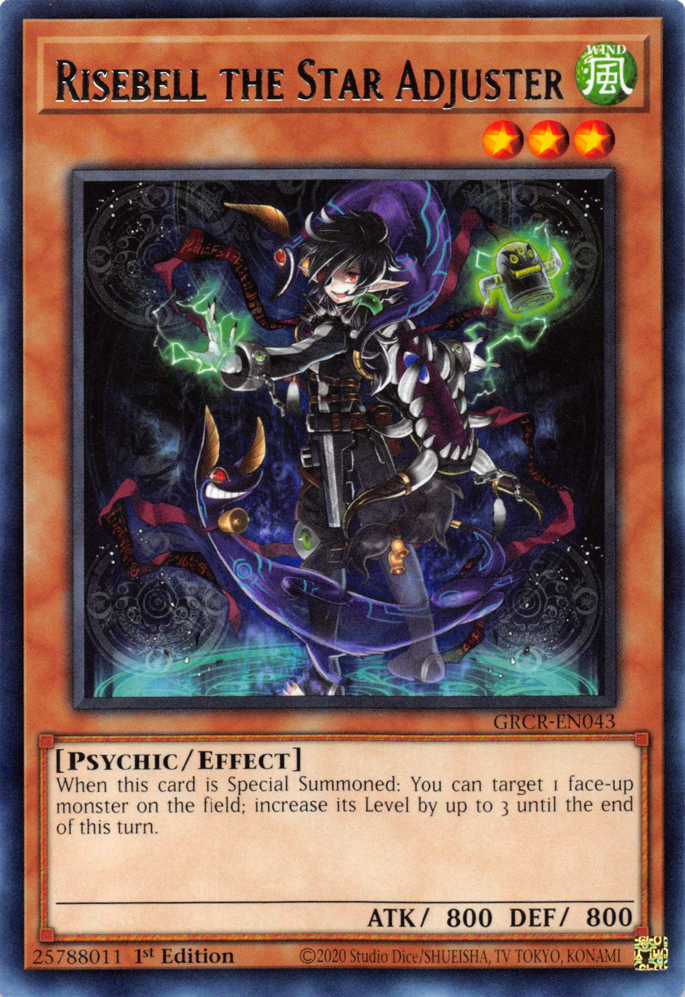 Risebell the Star Adjuster [GRCR-EN043] Rare | Gaming Infinity