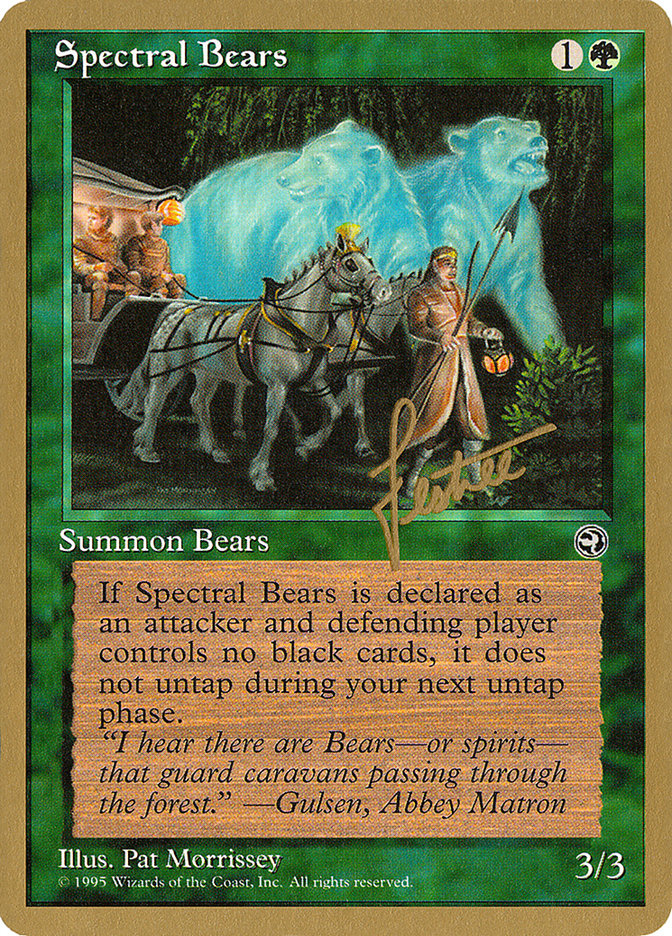 Spectral Bears (Bertrand Lestree) [Pro Tour Collector Set] | Gaming Infinity