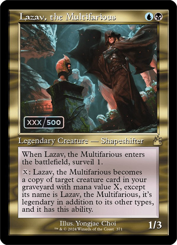 Lazav, the Multifarious (Retro) (Serialized) [Ravnica Remastered] | Gaming Infinity