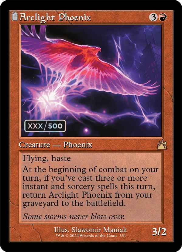 Arclight Phoenix (Retro) (Serialized) [Ravnica Remastered] | Gaming Infinity