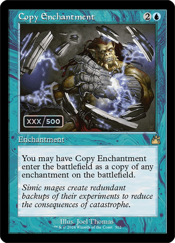 Copy Enchantment (Retro) (Serialized) [Ravnica Remastered] | Gaming Infinity